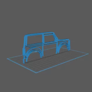 Ford - Bronco Wall Art - Model thumbnail 1