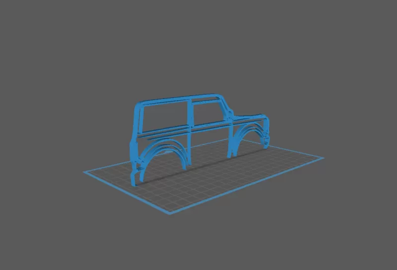 Ford - Bronco Wall Art - Model preview 1