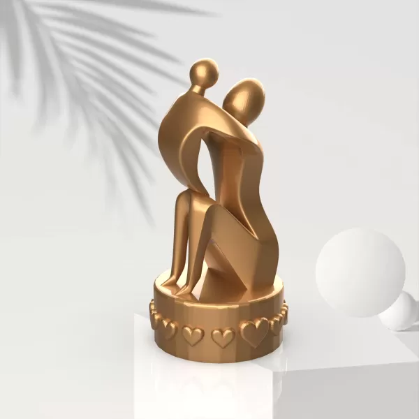 Mother’s Day Sculpture, 3D Mother and Child Decor, Mother's Day - Model preview 3