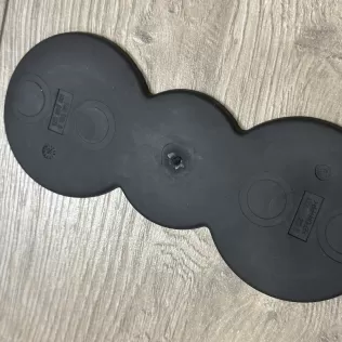 Skoda Yeti Octavia centre console cup holder insert 1Z0863301 - Model thumbnail 4