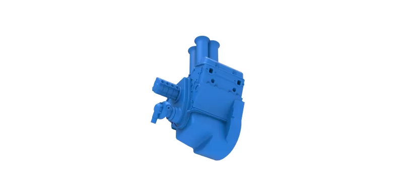 Engine V4 Scale 1:25 - Model preview 3