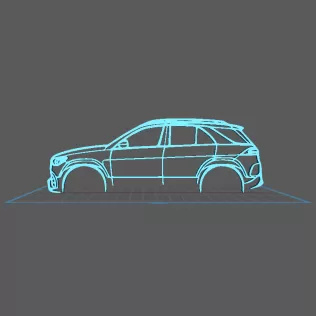 Mercedes - AMG GLE Wall Art