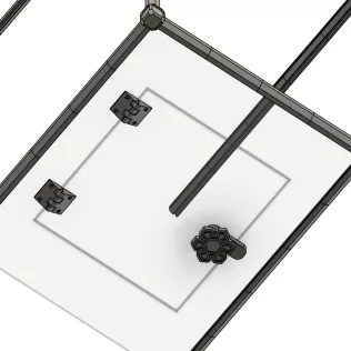 Universal display case. 3D printer display case - Model thumbnail 4