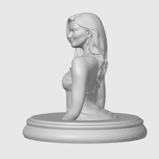Catherine Zeta-Jones 3D Bust - Model thumbnail 3