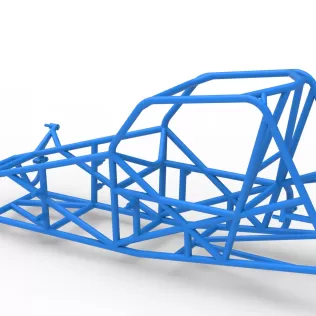 Frame for Sprint car Version 2 Scale 1:25 - Model thumbnail 9