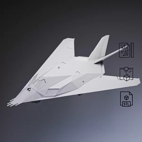 F-117 Nighthawk Stealth Aircraft #RoZ - Model preview 7