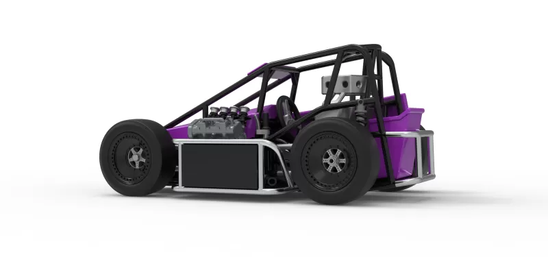Three Quarter Midget Scale 1:25 - Model preview 13