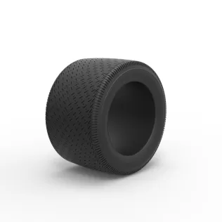 Tire of Asphalt Modified stock car V3 Scale 1:25 - Model thumbnail 2