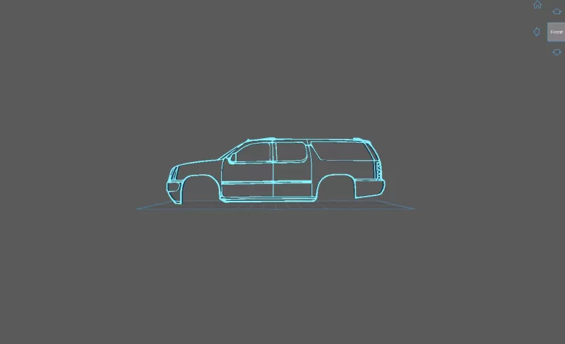GMC - Yukon 2007 Wall Art - Model preview 1