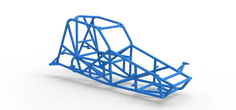 Frame for Sprint car Version 2 Scale 1:25 - Model preview 15