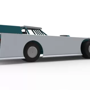 Wedge Dirt Late model Scale 1:25 - Model thumbnail 21