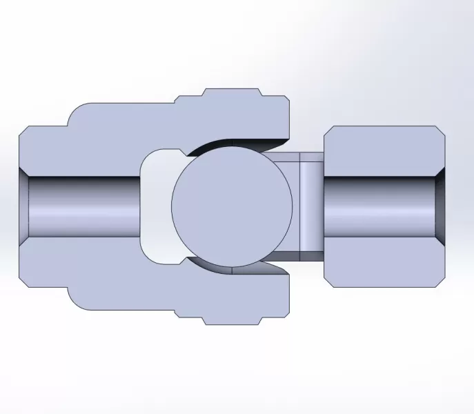 Cardan shaft joint Scale 1:25 - Model preview 10
