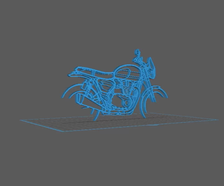 Triumph - Speed Twin Wall Art - Model preview 2