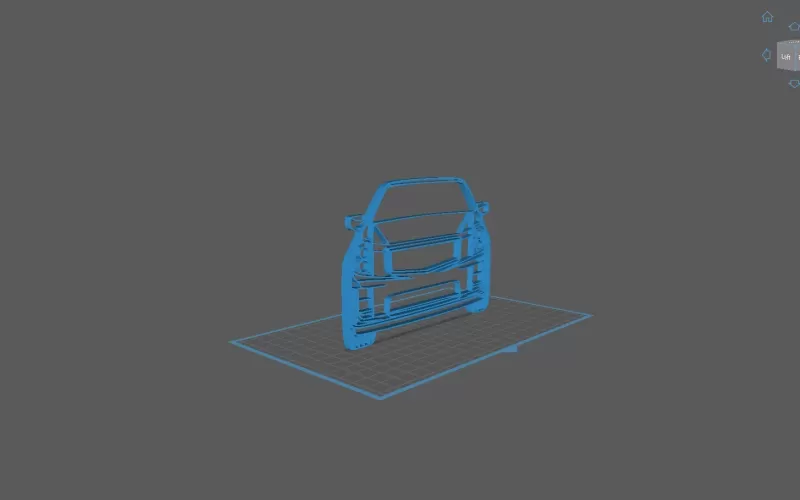 Cadillac - CTS V 2007 Wall Art - Model preview 2