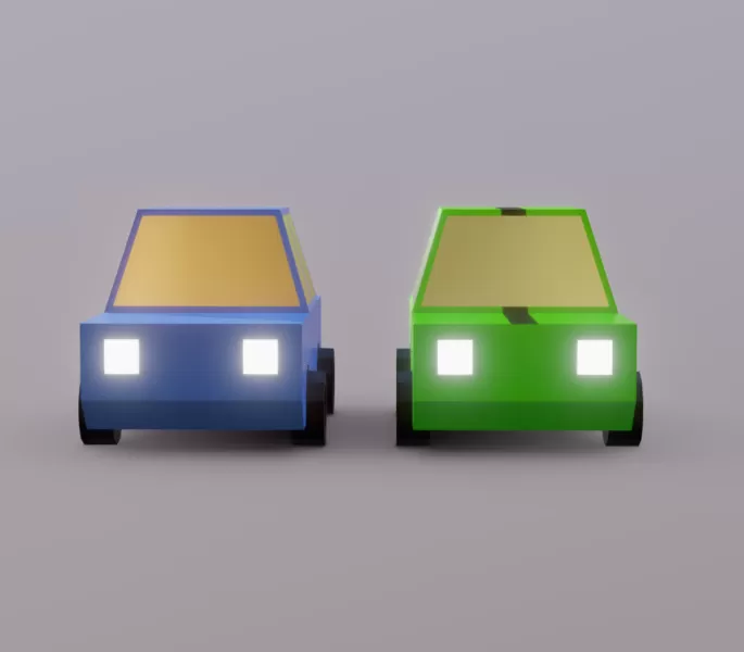 Low Poly Cars - Model preview 4