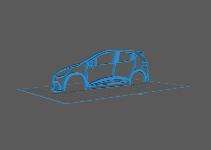 Renault - Clio 4 RS Wall Art - Model preview 2