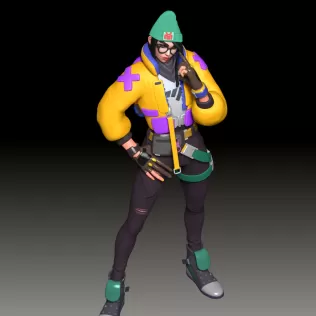 Valorant Killjoy FanArt - Model thumbnail 6