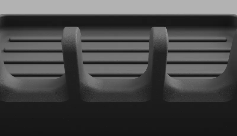 Kitchen Spatula Drain Tray - Model preview 3