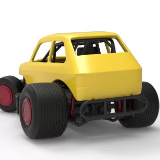 Super rod Version 2 while turning Scale 1:25 - Model thumbnail 14