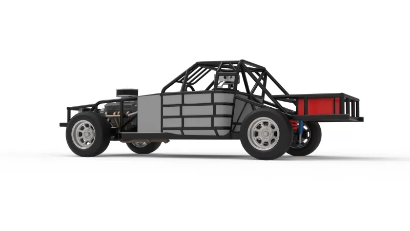 IMCA Stock car Base Scale 1:25 - Model preview 13