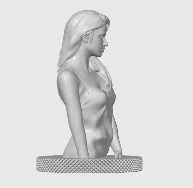 Lili Reinhart 3D Bust Print - Model preview 9