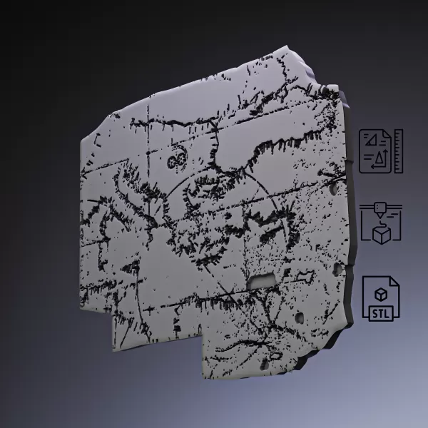 Cortona Chart Map #RoZ - Model preview 7