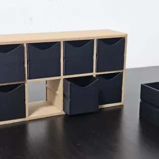 Cube Storage Shelf – Inspired by IKEA Kallax - Model thumbnail 2