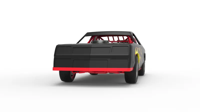 IMCA Stock car Version 2 Scale 1:25 - Model preview 6