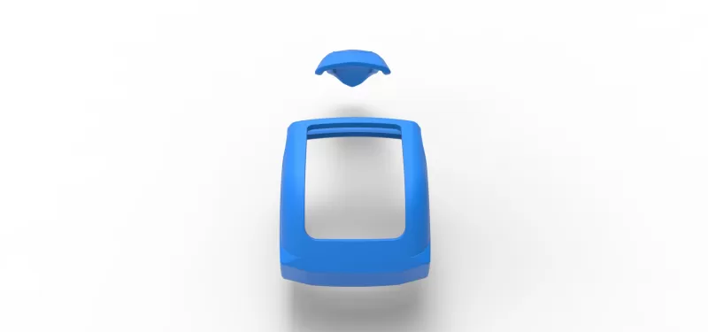 Shell of Vintage dragster Scale 1:25 - Model preview 12