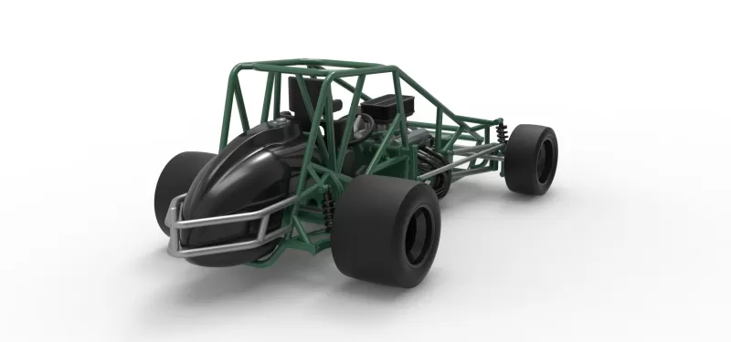 Pavement Silver Crown Car Base Scale 1:25 - Model preview 18