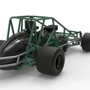 Pavement Silver Crown Car Base Scale 1:25 - Model thumbnail 18