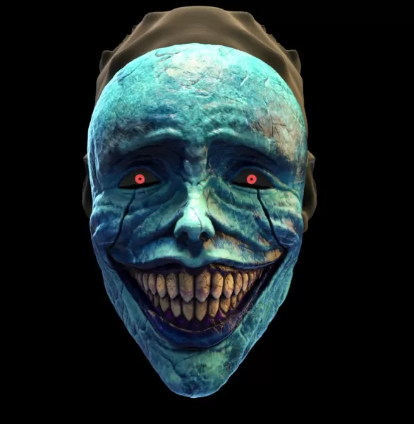 Statue of God mask - Model preview 1