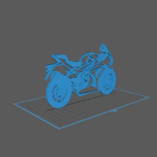 Suzuki - GSX 1000 Wall Art - Model thumbnail 1