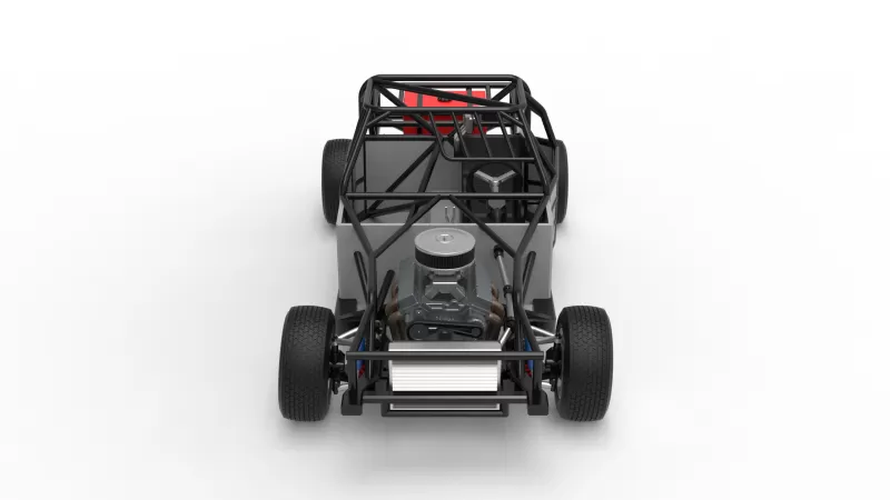 IMCA Stock car Base Scale 1:25 - Model preview 8