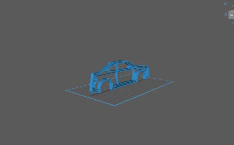 BMW - M240i 2022 Wall Art - Model preview 2