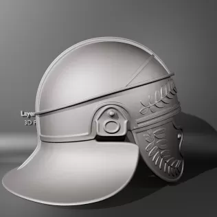 Roman Laurel Helmet - Model thumbnail 4