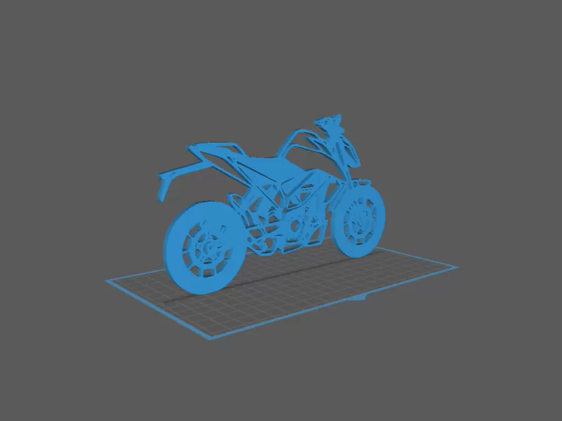 KTM - Duke 125 Wall Art - Model preview 1