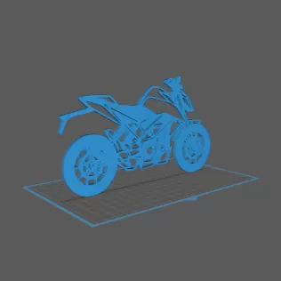 KTM - Duke 125 Wall Art - Model thumbnail 1