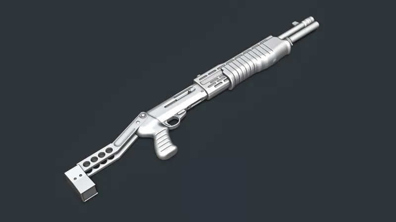 SPAS-12 Shotgun RoZ - Model preview 5