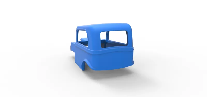 Shell of New Zealand Ministock car Scale 1:25 - Model preview 11