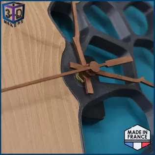 Voronoi design wall clock 300mm - Model thumbnail 2