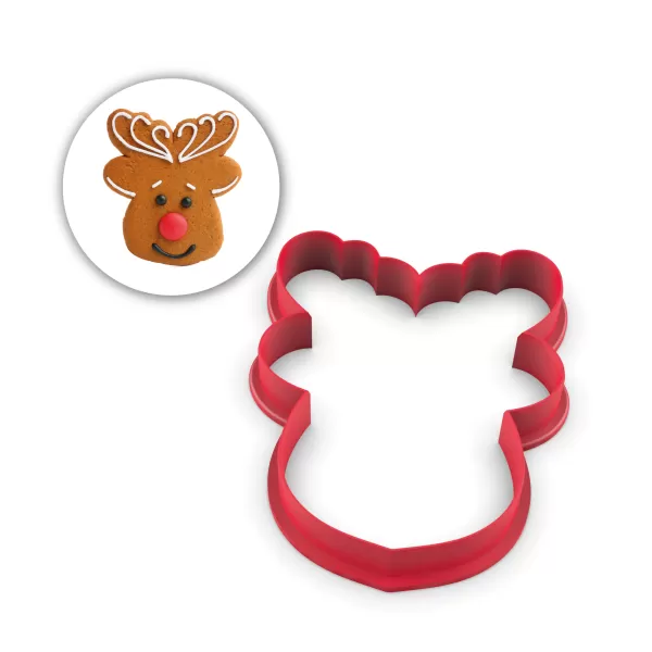 Christmas Cookie Cutter Set (5 PCS), Festive Holiday Baking Tool - Model preview 4