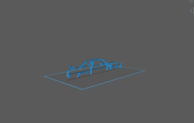 Plymouth - Cuda Wall Art - Model preview 1
