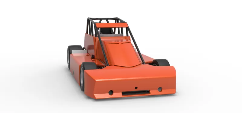 Experimental Pavement Silver Crown Car Scale 1:25 - Model preview 26