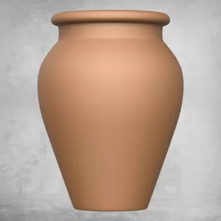 Pottery Vessel Collection (8 Pottery Vessels) - Model thumbnail 10