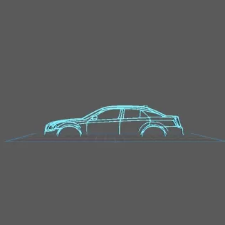 Chrysler - 300S Wall Art