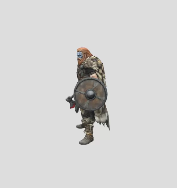 Viking Warrior - Model preview 2