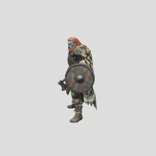 Viking Warrior - Model thumbnail 2