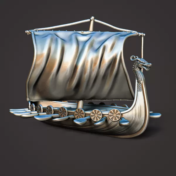 Viking Drakkar #RoZ - Model preview 1