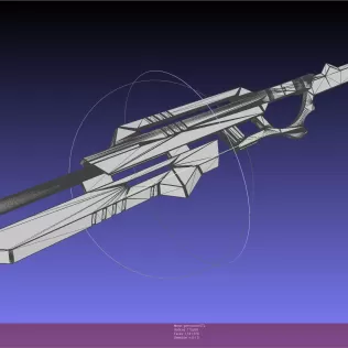 Kaiju No 8 Gen Sword - Model thumbnail 7